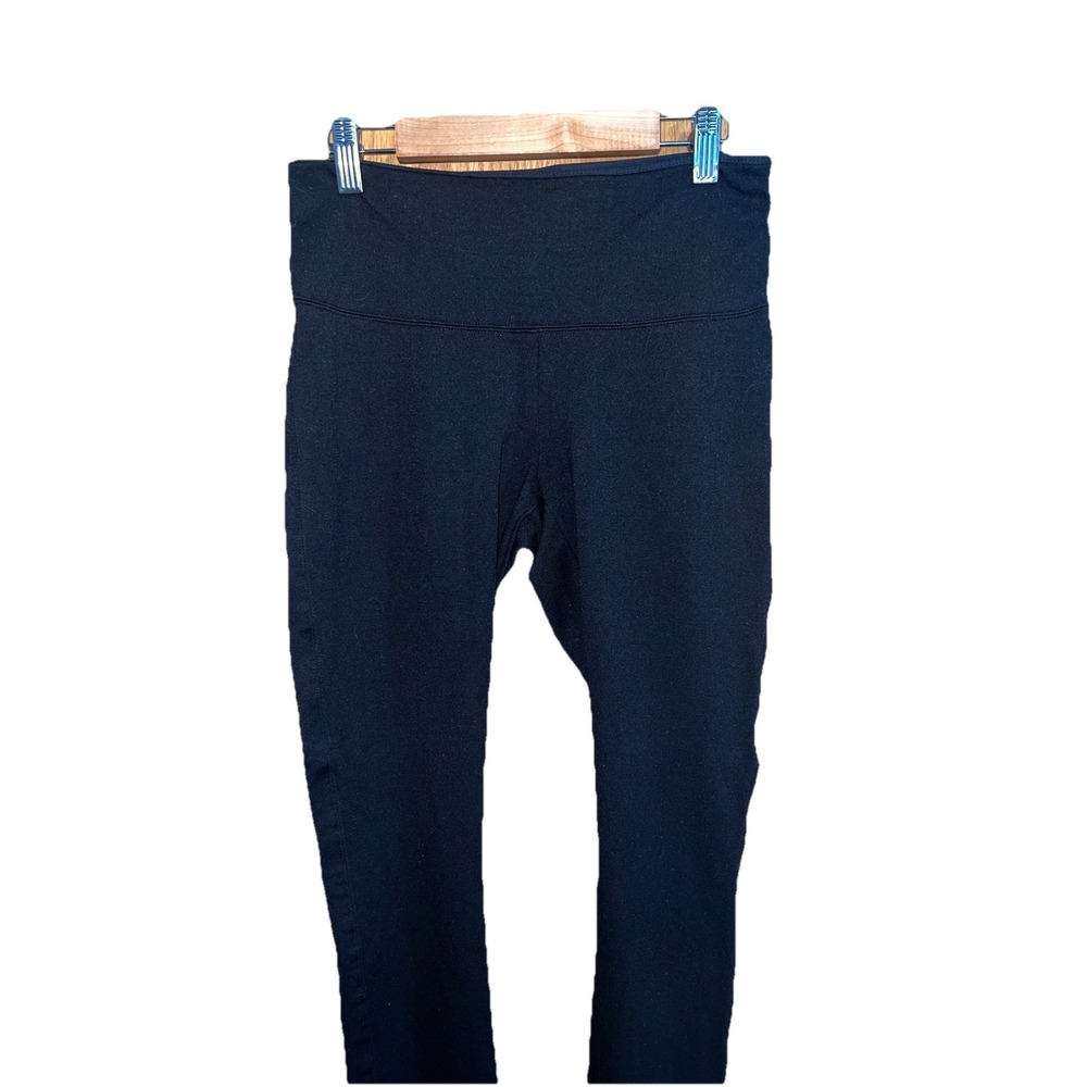 White House‎ Black Market Black Regular Waist Ponte Knit Leggings Women's Size S